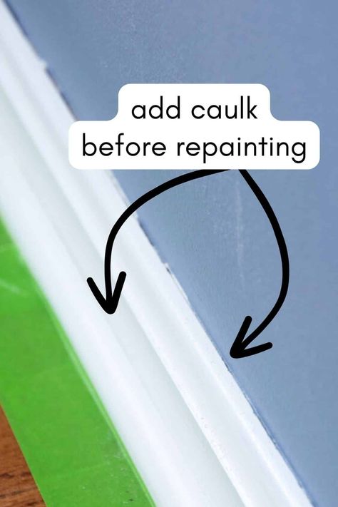 Use this DIY painting tutorial to learn how to paint baseboards and trim white. Painting Trim Tips, Baseboards And Trim Ideas, How To Paint Baseboards, Paint Baseboards, Baseboards And Trim, Wall Trim Molding, Easy Diy Painting, White Baseboards, Painting Baseboards