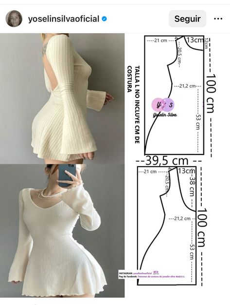 Diy Clothes Patterns, Clothing Pattern Design, Dress Patterns Diy, Dress Sewing Tutorials, Mode Tips, Sewing Projects Clothes, Sewing Clothes Women, Fashion Design Patterns, Blouse Drafting Patterns