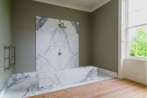 Ilse Crawford Ilse Crawford, White Marble Bathrooms, Shower And Bath, Bathroom Shower Design, Natural Bathroom, Light Fixtures Bathroom Vanity, Beige Bathroom, Diy Shower, Bathroom Top