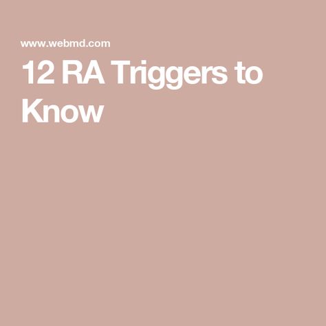 12 RA Triggers to Know Rheumatoid Flare Up, Rheumatoid Nodules, Ra Symptoms, Autoimmune Diet, Fatty Fish, Alternative Treatments, Mayo Clinic, Aging Well, Dental Health