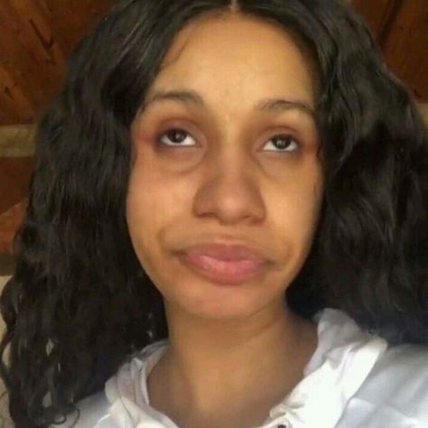 When you wish you had a magical wand to help you get ready in the morning. #honest #mentalhealthawareness #smile #youwillbeok #notalone… Funny Cardi B Pics, Cardi B Without Makeup, Pictures Of Cardi B, Cardi B Memes, Cardi B Funny Face, Migos Quavo, Celebrities Without Makeup, Cardi B Pics, Cardi B Photos