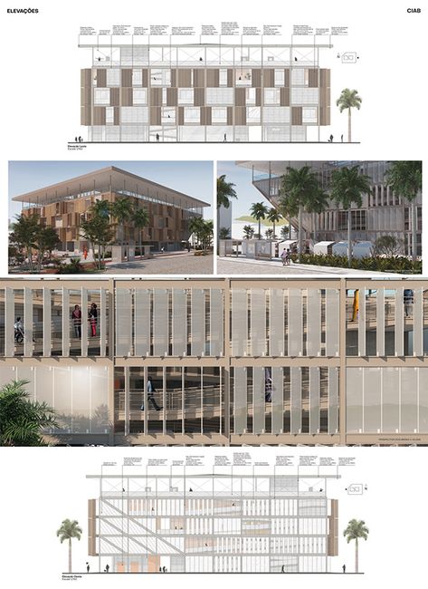 Hospital Building Architecture, Dormitory Design Architecture, Hospital Facade Design, Cultural Building, Hospital Architecture, Concept Models Architecture, Architecture Elevation, Facade Architecture Design, Architecture Concept Diagram