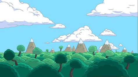 My Two Favorite People (Adventure Time) Adventure Time Background, Adventure Time Episodes, Adventure Cartoon, Cartoon Network Characters, Summer Camp Island, Land Of Ooo, Adventure Car, Adventure Time Wallpaper, Rpg Map