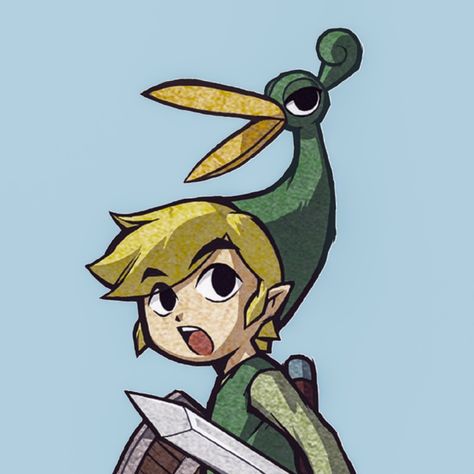 Toon Link Pfp, Pug Kawaii, Link Chibi, Link Pfp, Link Icon, Minish Cap, Link Hat, The Minish Cap, Toon Link