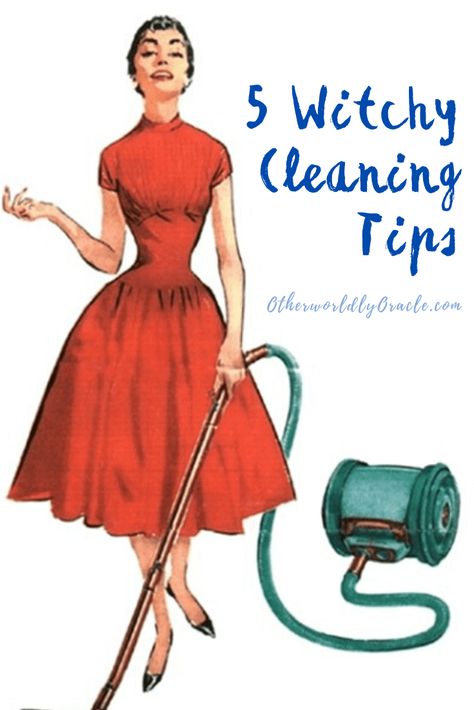 Magical Cleaning: How to Enchant Your Chores in 5 Witchy Ways Free Printable Cleaning, 1950s Housewife, Witchy House, House Chores, Kitchen Witchery, Independent Woman, Modern Witch, Writers Write, Witch House