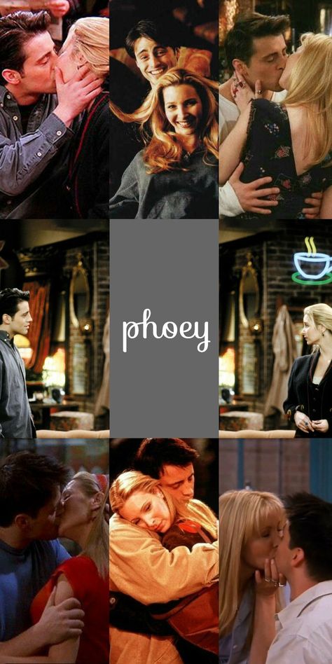 Joey Tribbiani And Phoebe Buffay, Friends Joey And Phoebe, Joey And Phoebe, Friends Phoebe, Joey Friends, Friends Tv Quotes, 90s Women, Friends Poster, Joey Tribbiani