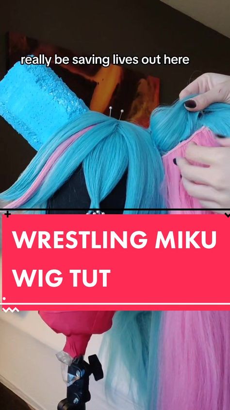 Hatsune Miku Wig, Miku Wig, Wig Tutorial, My Angel, The Clown, Don't Judge, Hotel Room, Cosplay Wigs, Saving Lives