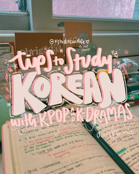 How To Study Korean At Home, Study Korean With Me, Weekend Study Plan, Korean Study Plan, How To Study When You Don't Want To, Study Korean Notebook, Korean Study Schedule, How To Study Korean, Lazy Study Schedule