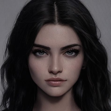 Regulus Black Daughter Face Claim, Hogwarts Dr Face Claims, Dark Hair Blue Eyes Aesthetic, Grey Eyes Dark Hair, Dark Hair Female Character Art, Black Hair Grey Eyes Girl, Sirius Black Daughter Face Claim, Female Character Inspiration Black Hair Blue Eyes, White Hair Blue Eyes Boy