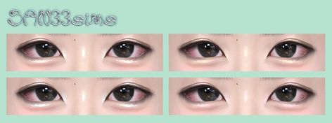 【333】Jelly-Eye-glitter. | Patreon Sims 4 Eye Glitter, Sims Aegyo Sal, Sims 4 Eye Lashes Cc, Sims 4 Kpop Makeup, Sims4 Cc Makeup Contour, Sims 4 Aegyo Sal, Sims 4 333, Sims 4 Douyin Makeup Cc, Sims 4 Eyelids Cc