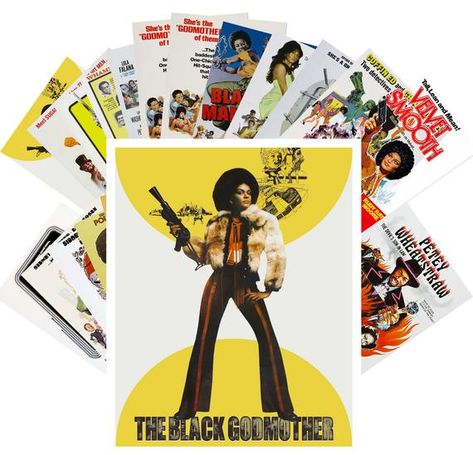 Postcards Set 24pcs * Blaxploitation Lady Vintage Trash Movie Poster CC1063 Erte Art Deco, Action Movie Poster, Art Deco Artists, Action Movie, Poster Ads, Vintage Comic Books, Horror Movie Posters, Postcard Printing, Real Vintage