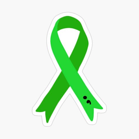 Get my art printed on awesome products. Support me at Redbubble #RBandME: https://www.redbubble.com/i/sticker/Mental-Health-Awareness-Ribbon-by-jordan607/146825981.EJUG5?asc=u Mental Health Awareness Ribbon, Ribbon Color Meanings, Lymphoma Tattoo, Mental Health Ribbon, Gothic Crafts, Ribbon Sticker, Metal Health, Color Splash Photography, Splash Photography