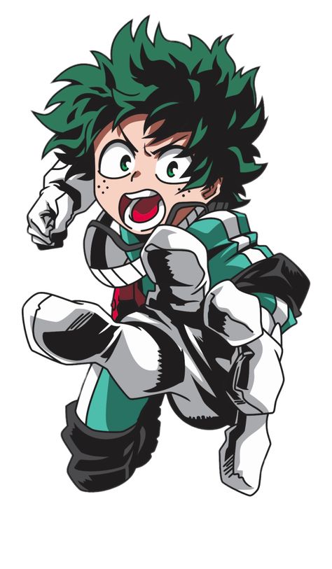 My Hero, Anime Character, Hero Academia, My Hero Academia, Green, Hair, Anime