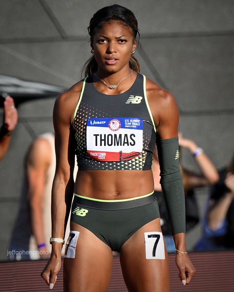 Olympic Athletes Female, Gabby Thomas, Flo Jo, Athletics Track, 2024 Summer Olympics, 7 December, Track And Field Athlete, Athletic Models, World Athletics