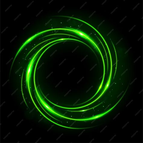 Premium Vector | Round green light twisted Green Circle Logo, Frames Design Graphic, Frames Design, Office Space Design, Circle Light, Photo Art Frame, Circle Logos, Cute Wallpaper For Phone, Green Light