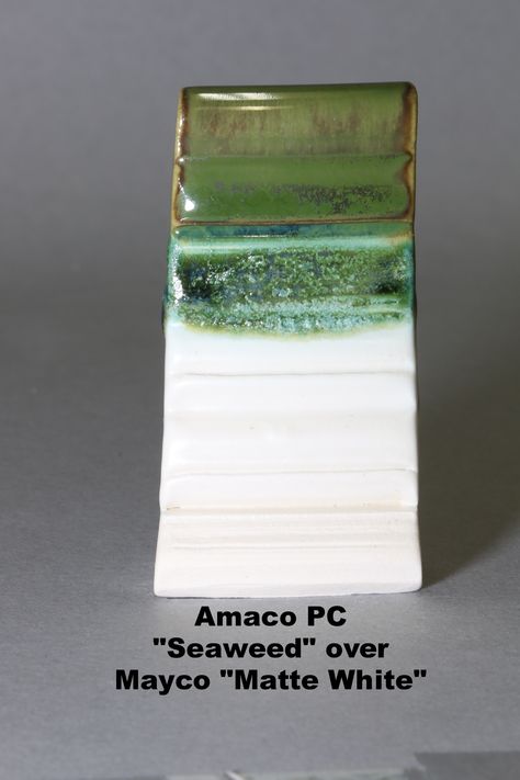 Amaco Seaweed Glaze, Amaco Potters Choice Glaze, Mayco Alabaster, Amaco Potters Choice Glaze Combinations, Potters Choice Glaze Combinations, Amaco Seaweed, Seaweed Glaze, Amaco Potters Choice, Mayco Glaze