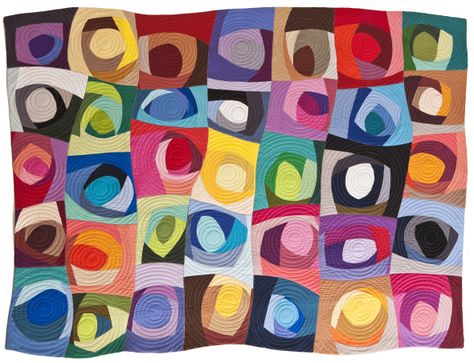 Funky Quilts, Maria Shell, Improvisational Quilts, Quilts Modern, Solid Quilt, Quilt Modernen, Circle Quilts, Quilt Art, Quilt Festival