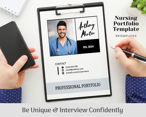 Free Custom Nursing Student Portfolio Template  Sample Nursing Portfolio, Architecture Portfolio Template, Student Portfolio, Student Portfolios, Portfolio Design Layout, Fashion Organization, Portfolio Template, Nursing Student, Portfolio Templates