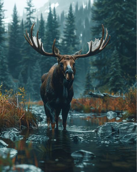 Bring the beauty of the wilderness into your home with this digital download of a majestic moose in the woods. Perfect for nature enthusiasts, rustic decor lovers, or anyone looking to add a touch of the outdoors to their living space. High-Quality Digital Art: Our digital art is created with meticulous attention to detail, ensuring sharp images and vibrant colors. Once purchased, you can instantly download and print the artwork at your convenience. Versatile Decor: This digital download can be printed on various materials, such as canvas, paper, or metal, allowing you to customize the look and feel of your wall art. Simply download the file, choose your preferred printing method, and create a stunning piece for your home. Easy to Use: Our digital downloads come with clear instructions for Moose Images, Alaska Moose, Moose Pictures, Wild Animals Pictures, Rustic Wall Art, Rustic Wall, The Wilderness, Wildlife Art, Nature Lovers