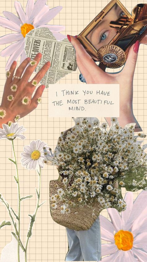 i have a thing for daisies 🫶🫶 #collage #daisy #flowers #aesthetic Daisy Core Aesthetic, Bunga Daisy Aesthetic Art, Daisy Quotes Aesthetic, Daisy Collage, Daisy Aethestic, Daisy Flower Aesthetic Vintage, Tea Wallpaper, Corset Fashion Outfits, Corset Fashion