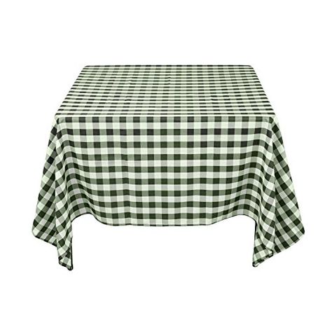 % TITLE% -  Size-90″x90″ For 78”x78” square tables with 6” drop on all sides. Washable. Not one-piece design, made in two or three modules.   - % SURL% Cloth Table Covers, Stained Table, Checkered Tablecloth, Outdoor Table Settings, Tablecloth Fabric, Tabletop Accessories, Square Tablecloth, Red Gingham, Square Tables