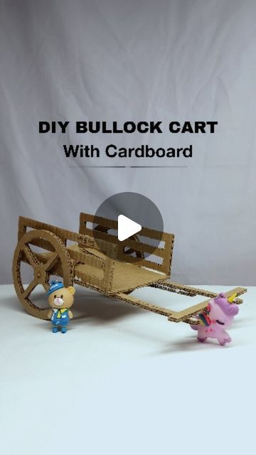 Bullock Cart Craft, Bullock Cart, Big Bull, Bodhi Tree, Instagram Diy, Cardboard Crafts, Creative Ideas, Decor Crafts, Easy Crafts