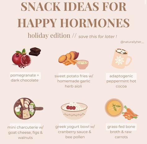 Balanced Hormones, Healthy Snack Ideas, Healthy Hormones, Happy Hormones, Hormone Health, Healing Food, Snack Ideas, Healthy Meal Prep, Healthy Snacks Recipes