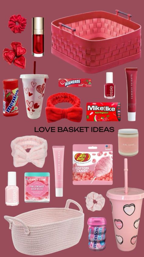 Love Basket, Friend Valentine Gifts, Valentines Day Baskets, Valentine Gift Baskets, Best Gift Baskets, Valentine Baskets, Valentine's Day Gift Baskets, Birthday Basket, Valentines Gift Box