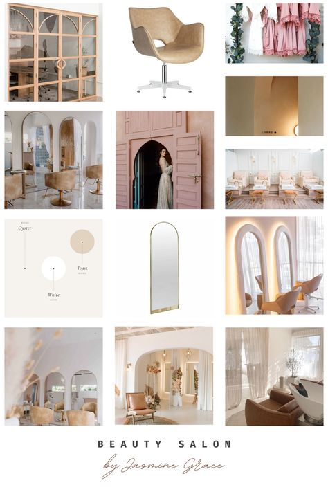 Beauty Salon Mood Board, Salon Mood Board, Spa Night, Beauty Salon Design, Bridal Salon, Bath Spa, Salon Design, Bath House, Board Design