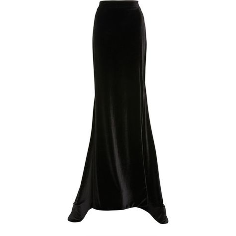 Velvet Trumpet Skirt | Moda Operandi (8.290 BRL) ❤ liked on Polyvore featuring skirts, long velvet skirt, high waisted long skirts, velvet skirt, velvet high waisted skirt and high rise maxi skirt Long Velvet Skirt, Velvet Maxi Skirt, Black Velvet Skirt, High Waist Long Skirt, Skirts Long, High Rise Skirt, Velvet Maxi, Trumpet Skirt, Velvet Skirt