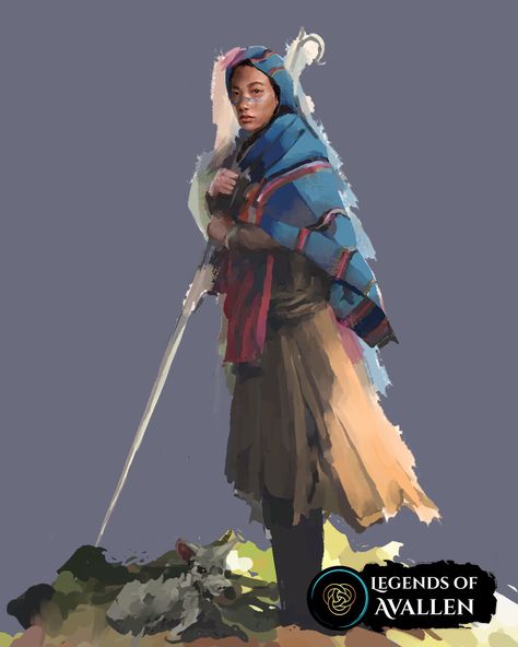 ArtStation - Legends of Avallen Shepherd Concept Art Shepherd Character Design, Shepherd Character, Roman Britain, Spiritual Guides, Dark Ages, Character Design References, Design Reference, Mad Men, Art Inspo