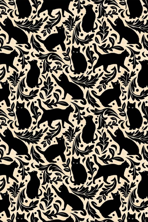 27088-12 from the Hallow's Eve collection by Cerrito Creek Studio for Northcott. Northcott Fabrics, Fall Wallpaper, Hallows Eve, Halloween Wallpaper, Cute Wallpaper Backgrounds, Art Graphique, Black Pattern, Phone Backgrounds, Pretty Wallpapers