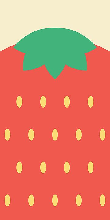 Strawberry Phone Wallpaper, Cute Background Wallpaper, Strawberry Cute, Strawberry Background, Valentine Strawberries, Cute Background, Strawberry Drinks, Frog Wallpaper, Yellow Candy