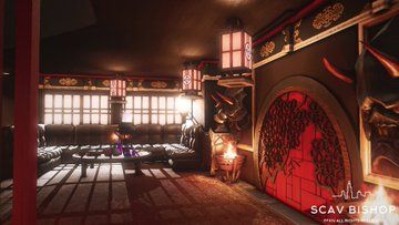 Scav Bishop on X: "Hingan,Witch house…something idk im bad with names. Private address. #ffxivhousing #FFXIV #HousingEden https://t.co/feHqvJLNp9" / X Housing Inspiration, Ffxiv Housing, Housing Ideas, Witch House, Witch