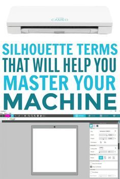 Here's a a simple guide to  terminology you should know if you just bought (or are thinking of buying) a  Silhouette Cameo. #silhouette #silhouettecameo  #diecutting #diecuttingmachine #silhouettemachine #diysilhouette  #silhouetteideas #cutfiles #svgfiles #diecutfiles #diysilhouetteprojects  #silhouetteprojects #silhouettecraftideas #diysilhouetteideas Cameo Silhouette Projects, Silhouette Portrait Tutorials, Silouhette Cameo, Silhouette Cameo Beginner, Silhouette Cameo Projects Beginner, Silhouette Cameo Projects Vinyl, Silhouette Cameo 3, Diy Silhouette, Inkscape Tutorials