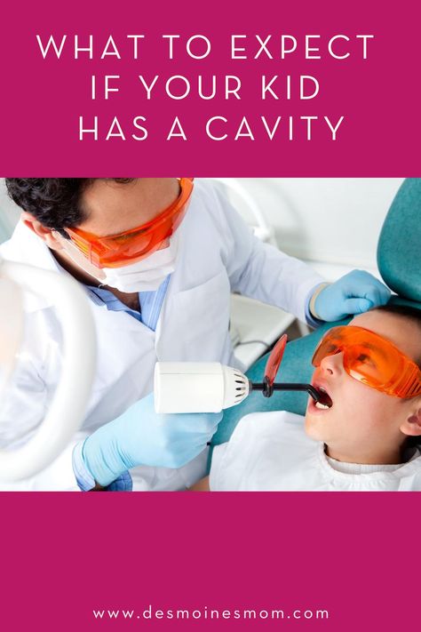 Kids get cavities. Here's what to expect if your kid has a cavity that needs to be filled from Walnut Hills Pediatric Dentistry. #cavity #desmoines Cavity Remedy, Cavities In Kids, Dental Decay, Tooth Cavity, Tooth Decay Remedies, Tooth Repair, Strong Teeth, Dental Fillings, Kids Teeth