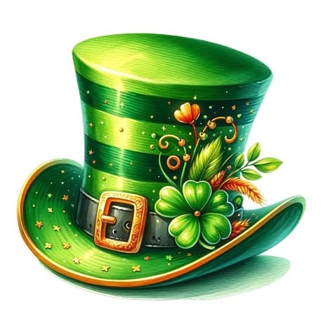 Happy Patrick, Shamrock Clipart, St Patricks Day Clipart, Happy Patrick Day, 4 Leaf Clover, St Paddy, Illusion Art, Saint Patrick's Day, Luck Of The Irish