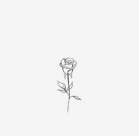 Rose Tattoo Fine Line, Beauty And The Beast Rose Tattoo, Word Tattoo Ideas, Ultra Minimalist, Flor Tattoo, Beauty And The Beast Tattoo, Tattoo Fine Line, Minimalist Tattoo Small, Rosa Tattoo