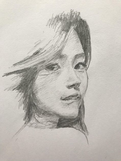 Sana Sketch, Asian Sketch, Angel Sketch, Classical Paintings, An Old Soul, 얼굴 드로잉, Girl Drawing Sketches, Portrait Sketch, Nature Architecture