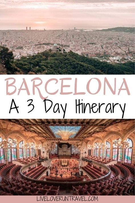 The perfect 3 day Barcelona itinerary including all the best Instagram photo spots in Barcelona. #barcelona #europe | Barcelona Instagram photo spots | things to do in Barcelona Spain | Barcelona 3 day itinerary | Barcelona things to do | 3 days in Barcelona | Park Guell Barcelona | Barcelona in 3 days | weekend in Barcelona | Barcelona Spain travel | Barcelona in fall | Barcelona in winter | Gaudi Barcelona | Barcelona Spain hotels | Barcelona itinerary | Barcelona things to do in Barcelona Spain Itinerary, Barcelona In Winter, Barcelona Park Guell, Places In Barcelona, Parque Guell, 4 Days In Paris, Travel Barcelona, Barcelona Itinerary, Things To Do In Barcelona