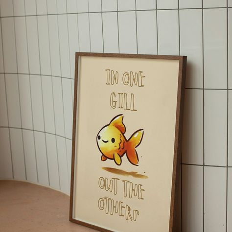 Goldfish Poster Funny fish Quote Goldfish Wall Art Typography as Art Fish Wall Art Quirky Animal Prints Printable Posters Digital Download Posters minimalism poster, #OwnItOncePrintIt4Ever, #DownloadPrintFrame, https://perssonofsweden.etsy.com/listing/1740420454 Goldfish Poster, Funny Fish, Poster Funny, Art Fish, Printable Posters, Fishing Quotes, Fish Wall Art, Art Typography, Fishing Humor