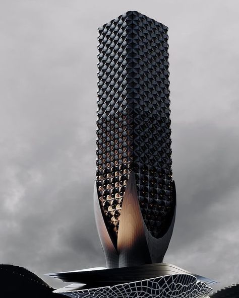 Condominium Architecture, Skyscraper Design, Architecture Photography Buildings, Floating Architecture, Commercial And Office Architecture, Modern Skyscrapers, Parametric Architecture, Skyscraper Architecture, Building Concept