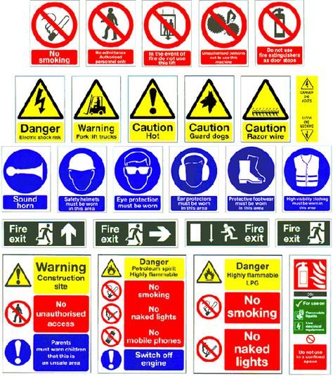 Construction Safety Signs Safety Signs And Symbols, Safety Pictures, Workplace Safety Tips, Health And Safety Poster, Signage Board, Hazard Sign, Wildland Firefighter, Construction Safety, Safety Signs