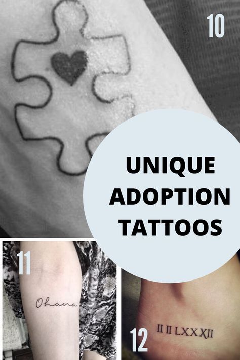 23 Adoption Tattoos Honoring Family and Love - tattooglee Foster Mom Tattoo Ideas, Adopted Daughter Tattoos, Adopted Sibling Tattoo, Small Adoption Tattoo, Nature Vs Nurture Tattoo, Foster Tattoo Ideas, Adoption Tattoos For Moms, Adoption Tattoo Ideas For Men, Adoption Symbol Tattoo Ideas