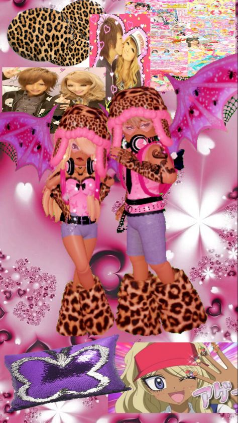 Roblox Gyaru Royale High, Royal High Couple Outfits, Royal High Y2k Outfits Ideas, Gyaru Fashion Summer Royale High, Royale High Cheetah Print, Royale High Gyaru Outfit Ideas, Gyaru Royale High Outfit, Matching Fits Royale High, Royale High Matching Outfits Couple