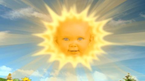 Teletubbies Sun Baby. Jesse Smith. Her father Bill, a furniture deliver, made her laugh by playing with a teddy bear off camera and she just laughed and smiled at her dad,” The Sun, Sun