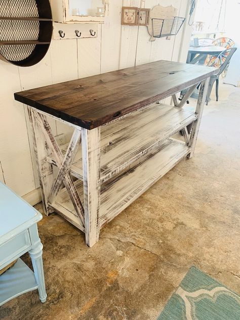 Wooden Buffet Table, Farmhouse Buffet Table, Console Table Farmhouse, Wooden Buffet, Rustic Console Table, Rustic Farmhouse Furniture, Rustic Console, Farmhouse Buffet, Farmhouse Console Table