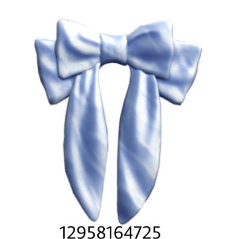 ♡ Berry Ave Blue Accessories, Blue Accessories Roblox Code, Blue Fairy Wings, Blue Beret, Blocksburg Outfit Codes￼, Blue Hair Bows, Dark Blue Hair, Roblox Code, Wolf Ears