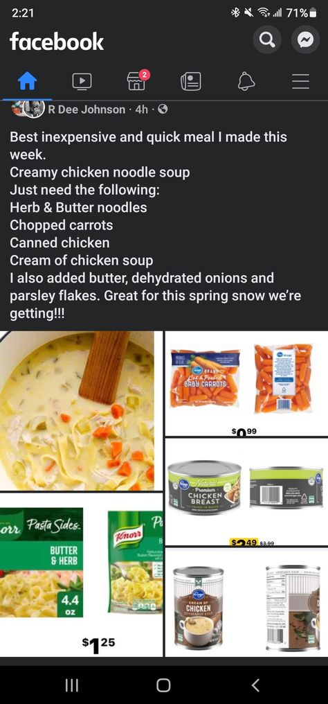 Knorr Pasta Recipes, Knorr Sides Recipes, Knorr Pasta Sides Recipes, Pasta Sides Recipes, Knorr Pasta Sides, Buttered Noodles Recipe, Creamy Chicken Noodle Soup, Dehydrated Onions, Pasta Sides