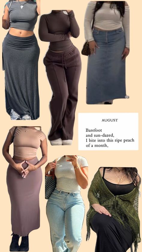 #outfit #midsize #midsizefashion #midsizestyle #earthtones #curvyfashion #brownaesthetic #brown #aestehthic Midsize Earthy Outfits, Midsize Outfits Night Out, Thick Body Outfits, Chunky Girls, Outfit Midsize, Accessorizing Outfits, Girly Style Outfits, Psalm 31, Modest Dresses Fashion